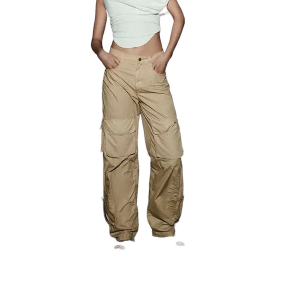 Zara Pocketed Cargo Pants Size 12